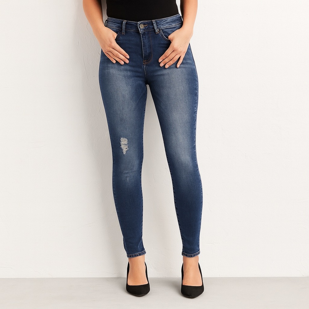 R1893 Soft Stretch Skinny Jeans – Size 10 Medium Wash